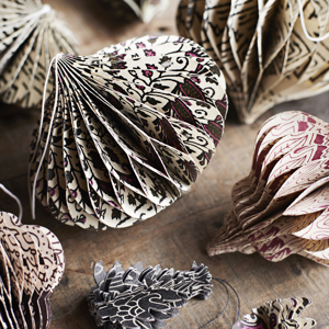 Handmade paper honeycomb