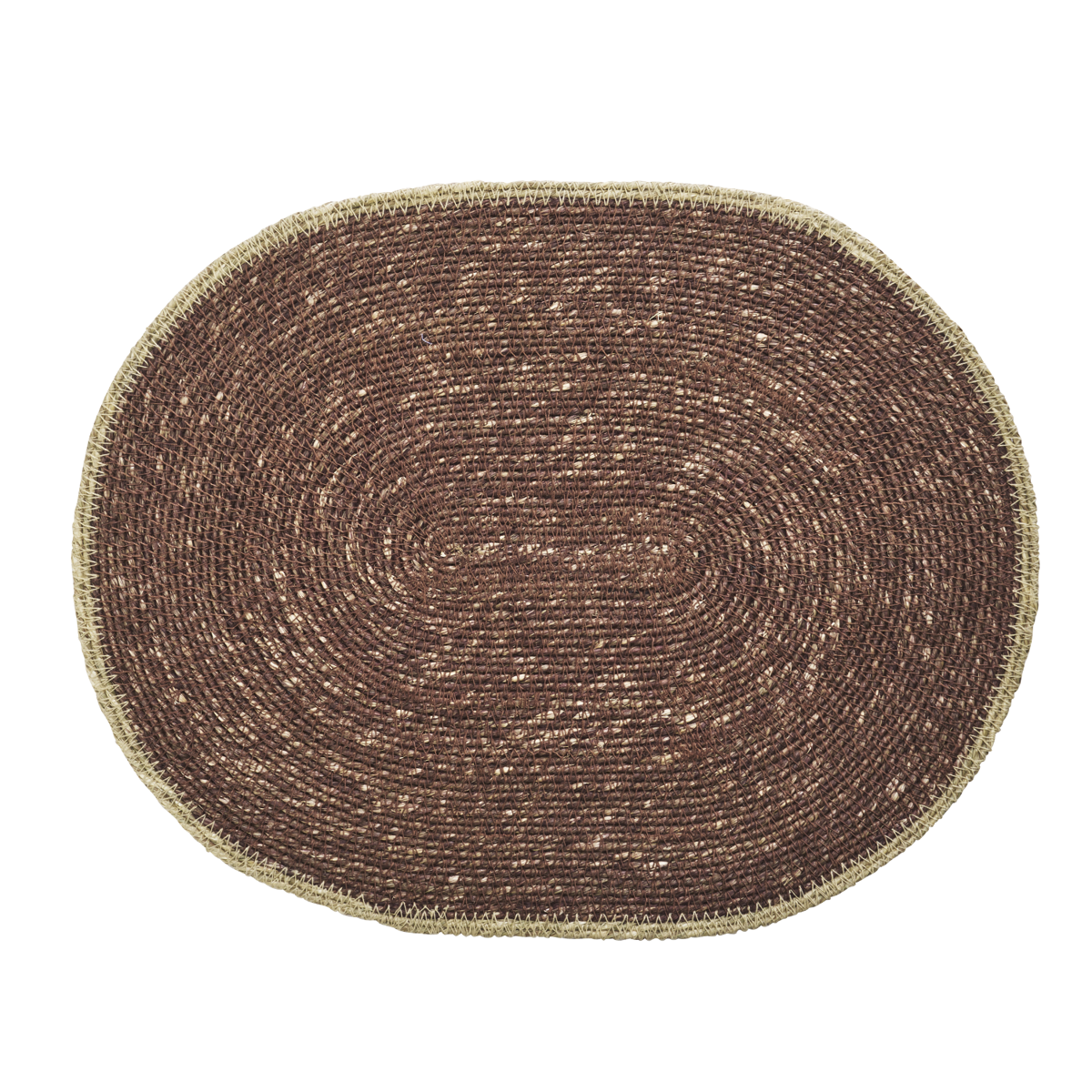 Oval seagrass placemat