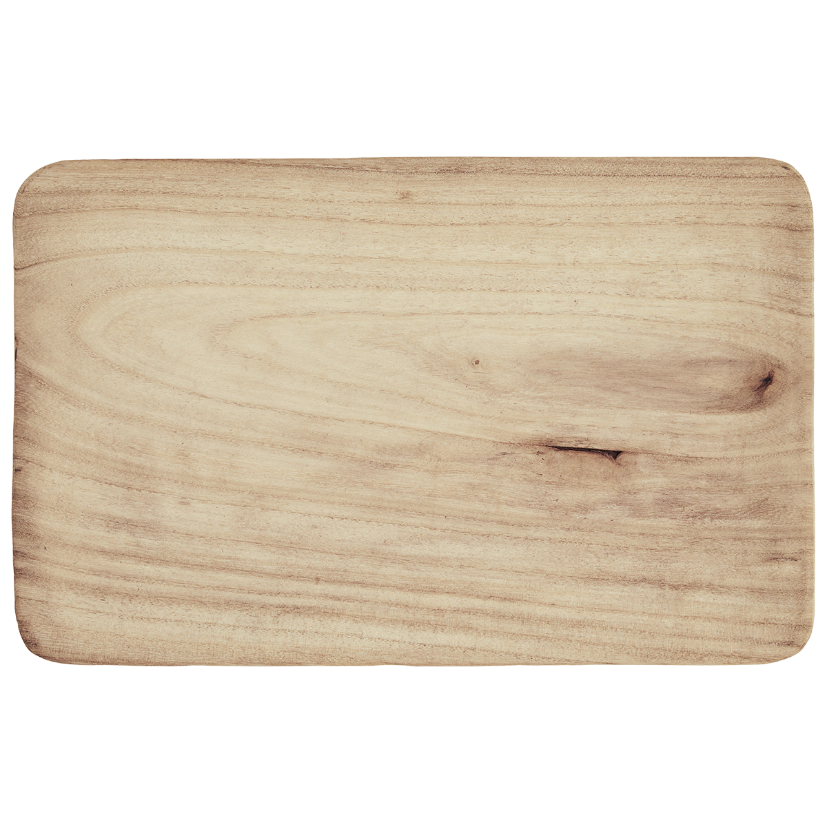Rectangular wooden tray