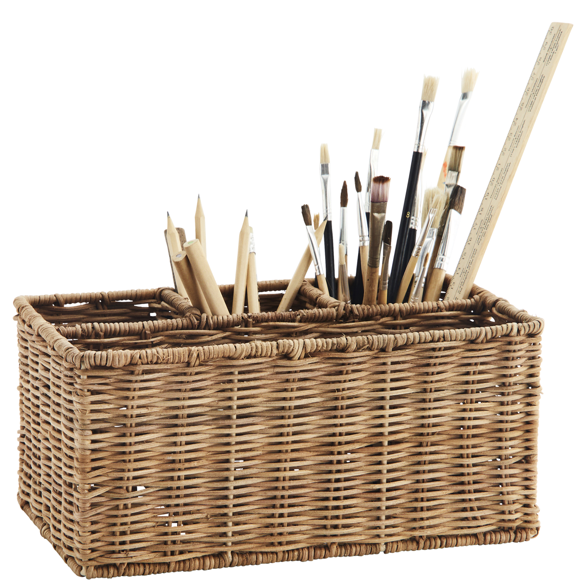 Rattan organiser