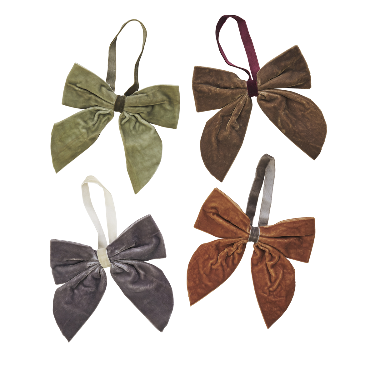 Velvet bows