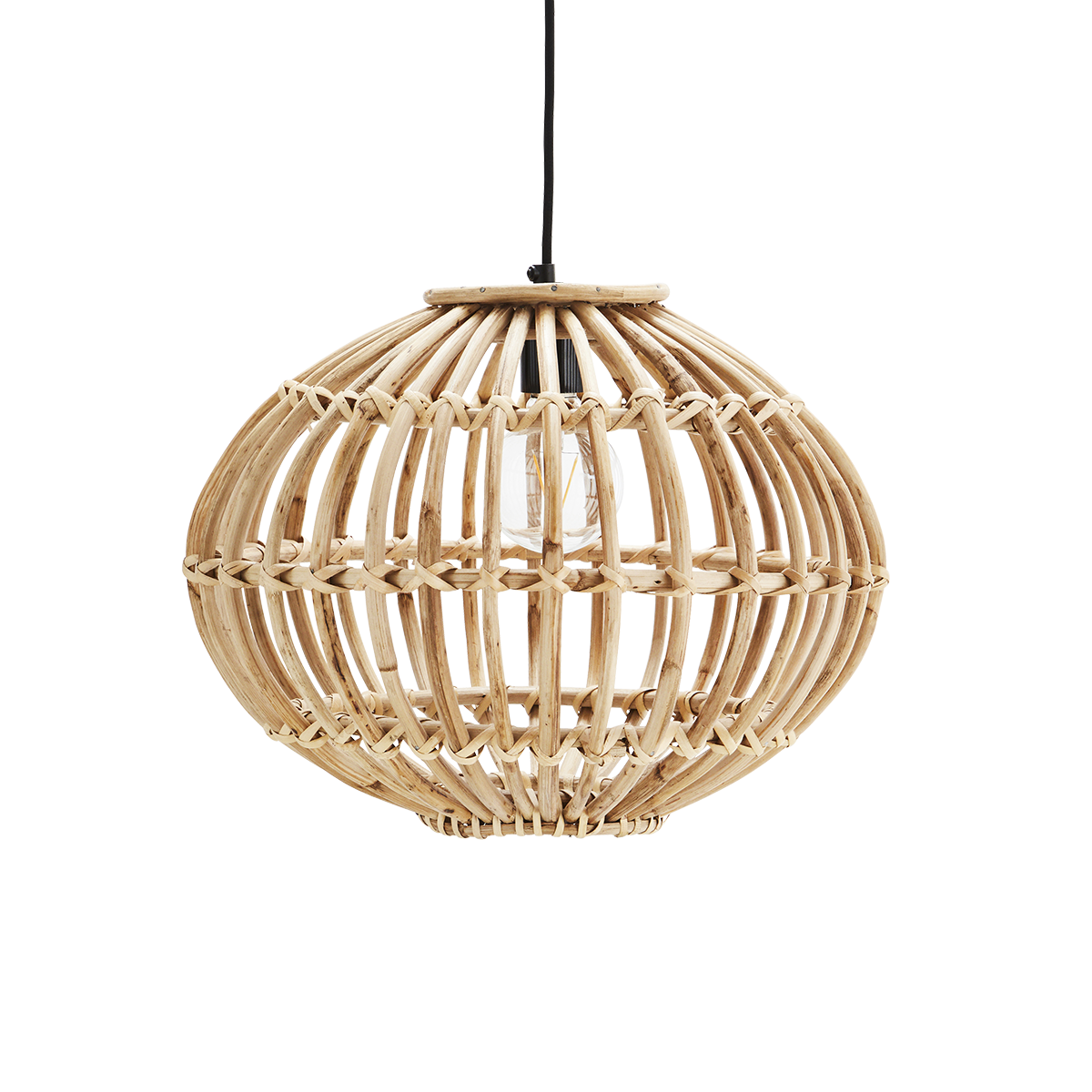 Bamboo ceiling lamp