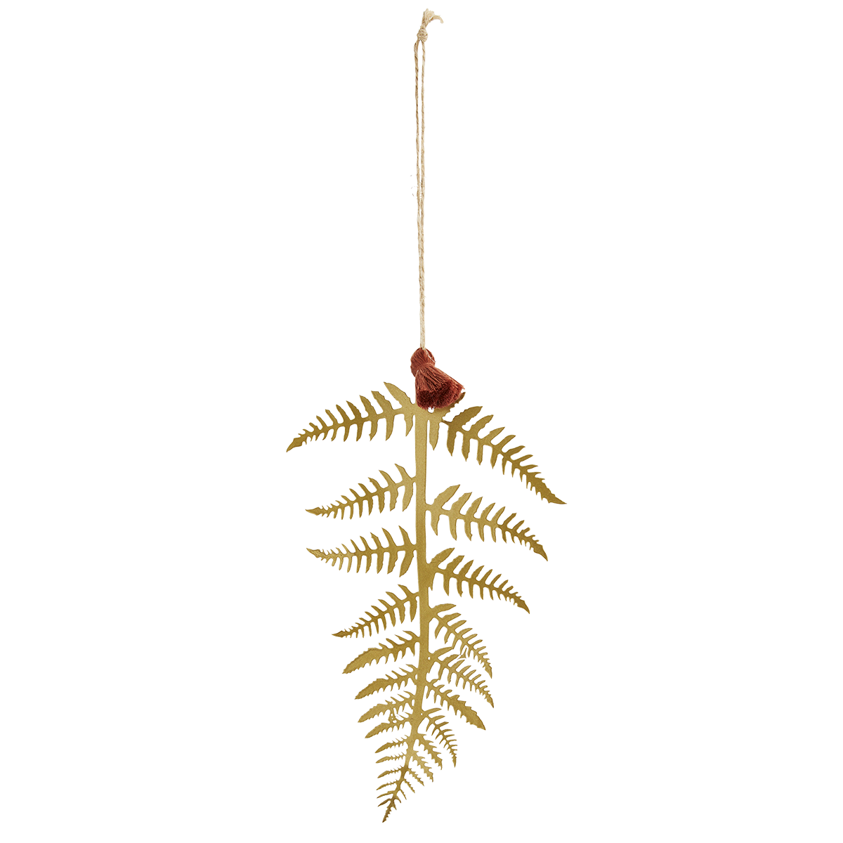 Hanging iron leaf