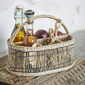 Oval seagrass organizer