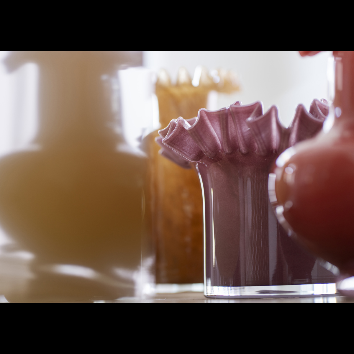 Glass vase