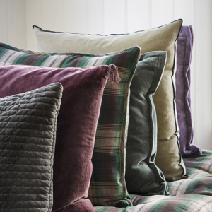 Checked cotton mattress