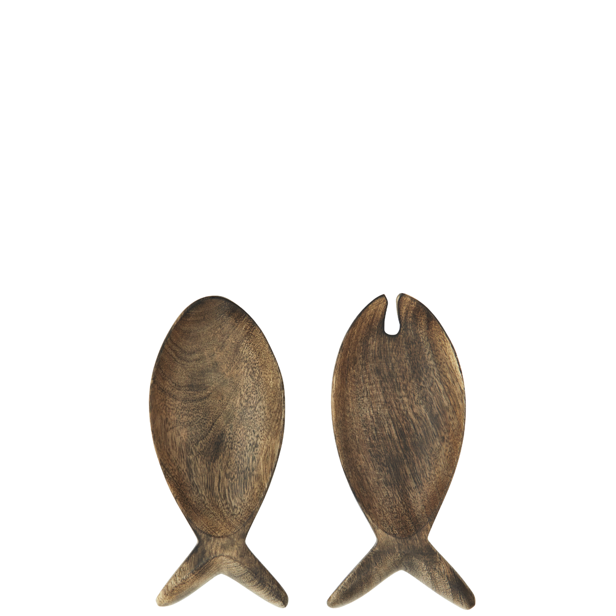 Wooden serving set