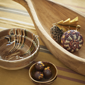 Small stoneware bowl