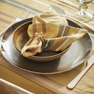 Stoneware deep plate