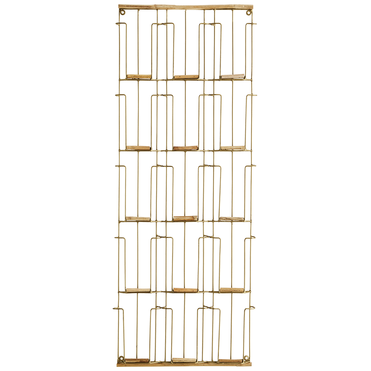 Iron card rack w/ cane