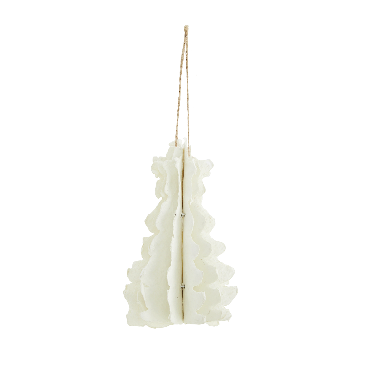 Hanging paper christmas tree