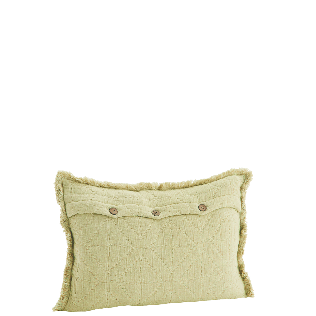 Quilted cushion cover