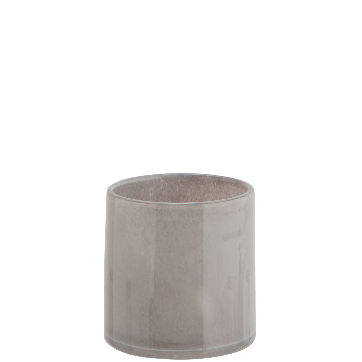 Glass flower pot