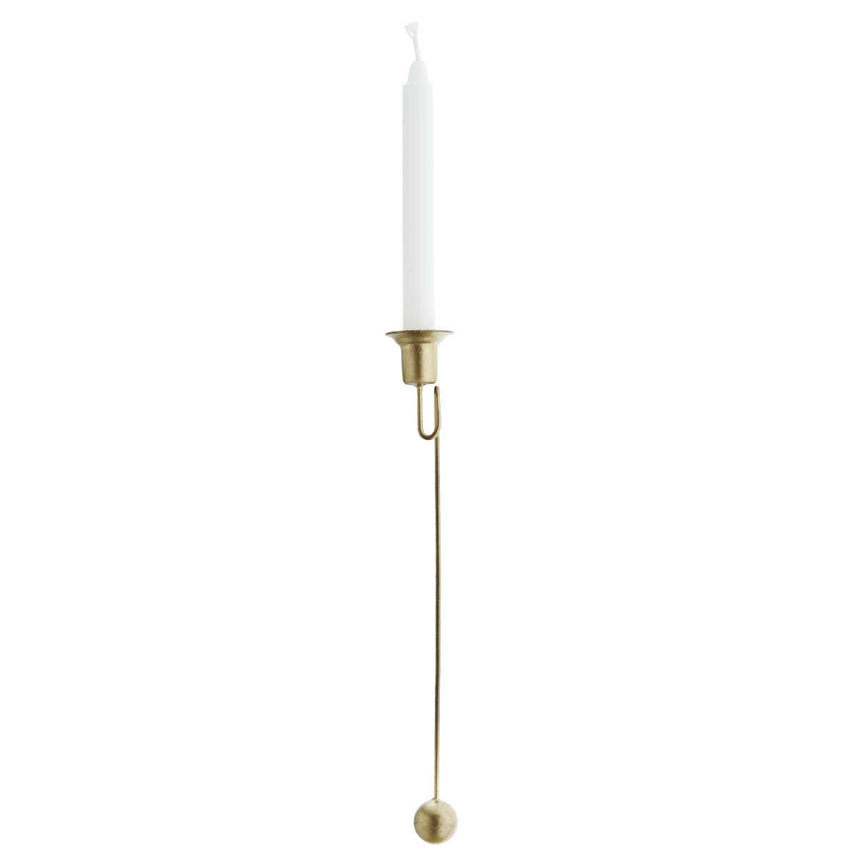Christmas tree candle holder w/ ball