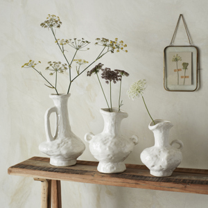 Recycled wooden console table