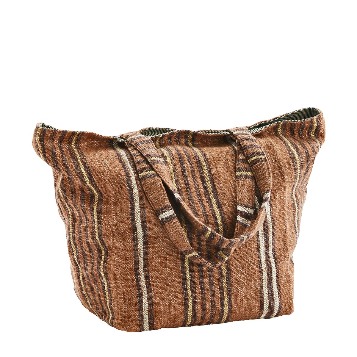 Striped bag