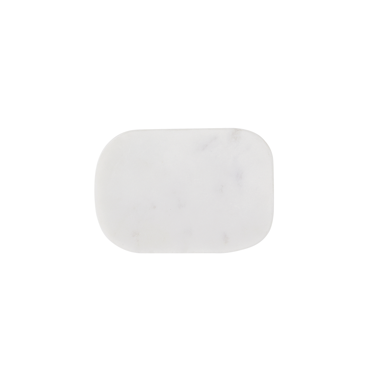 Oval marble soap dish