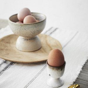 Stoneware egg cup