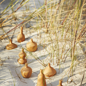 Terracotta mini vase