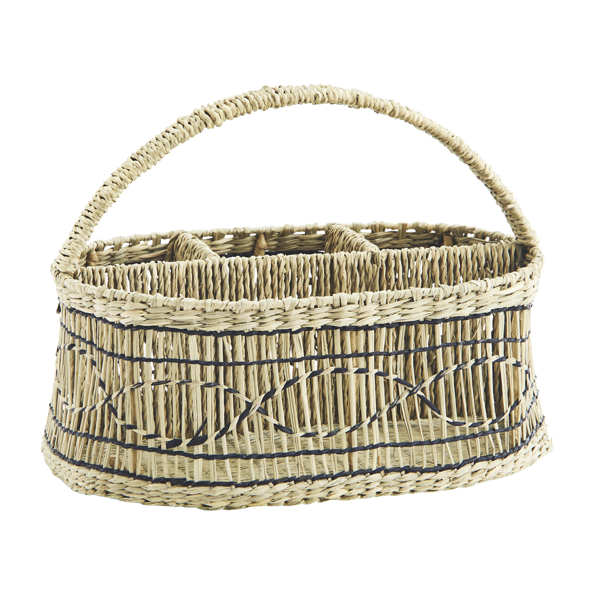 Oval seagrass organizer