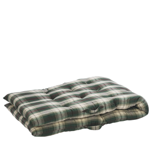 Checked cotton mattress