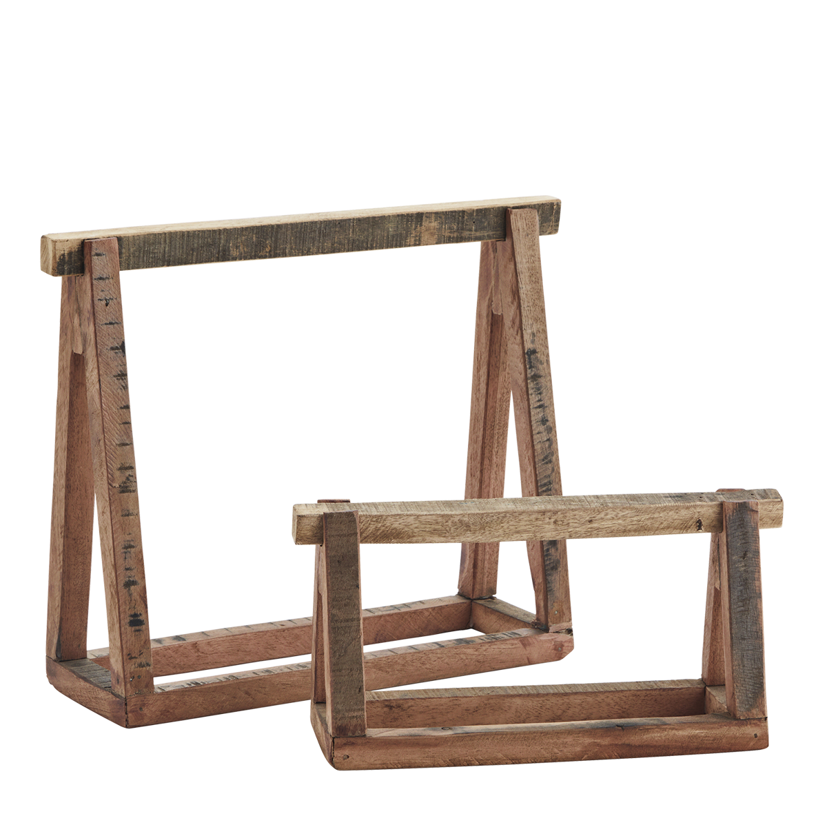 Recycled wooden stands