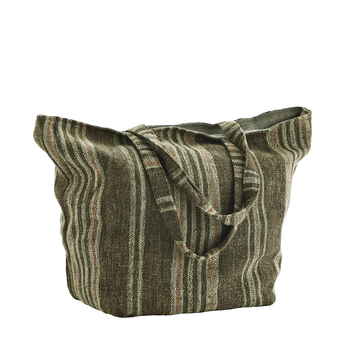 Striped bag