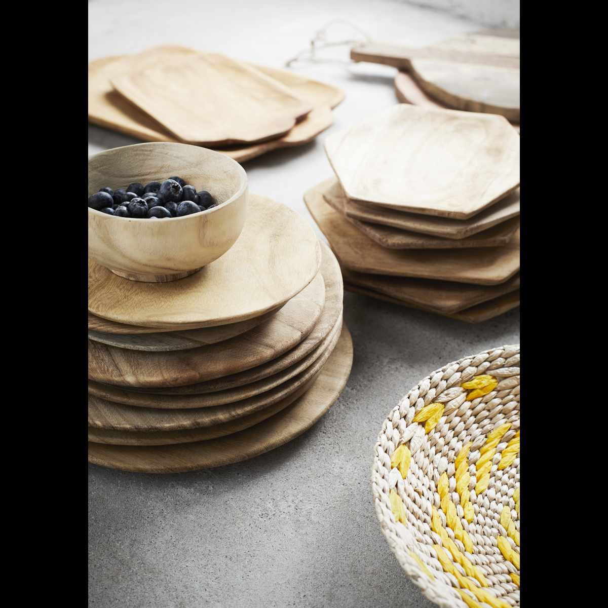 Wooden bowl