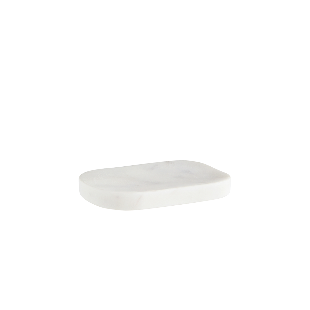 Oval marble soap dish
