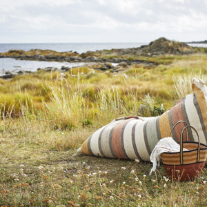 Handwoven bean bag chair