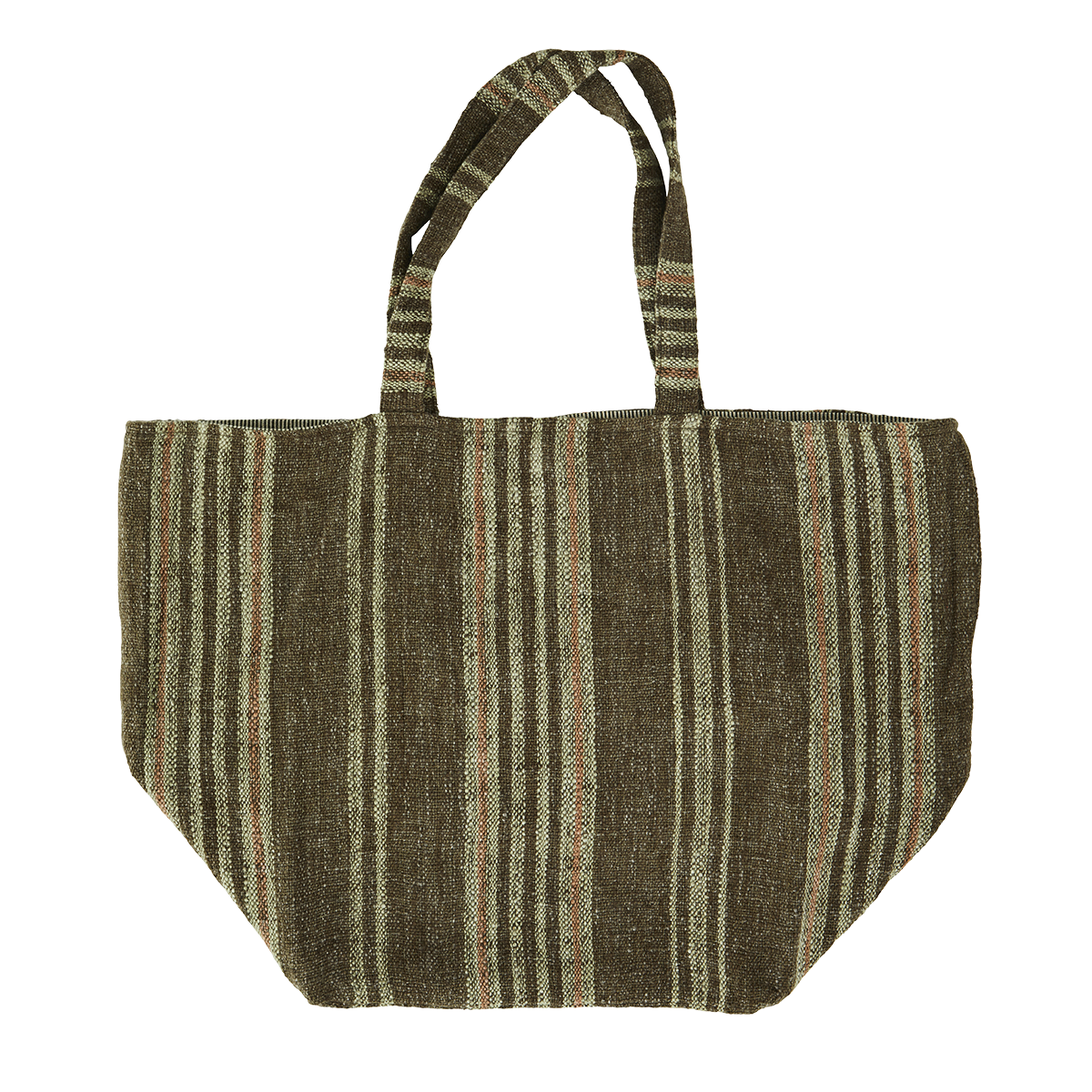 Striped bag