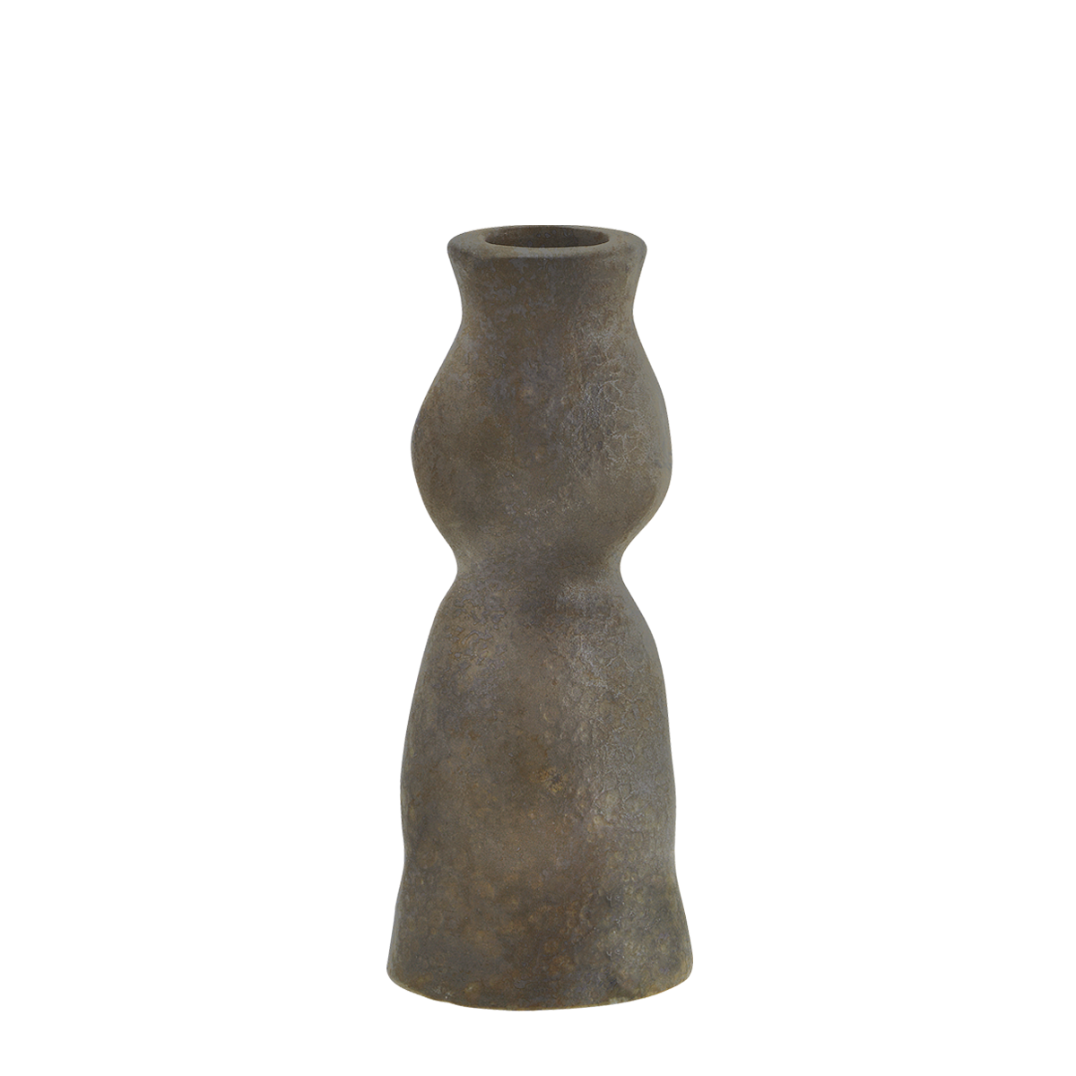 Stoneware candle holder