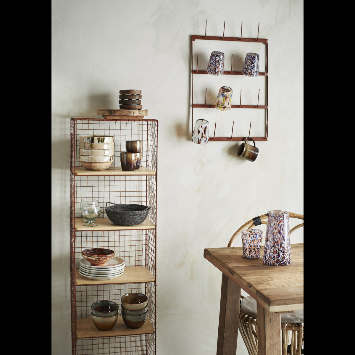 Recycled wooden coaster