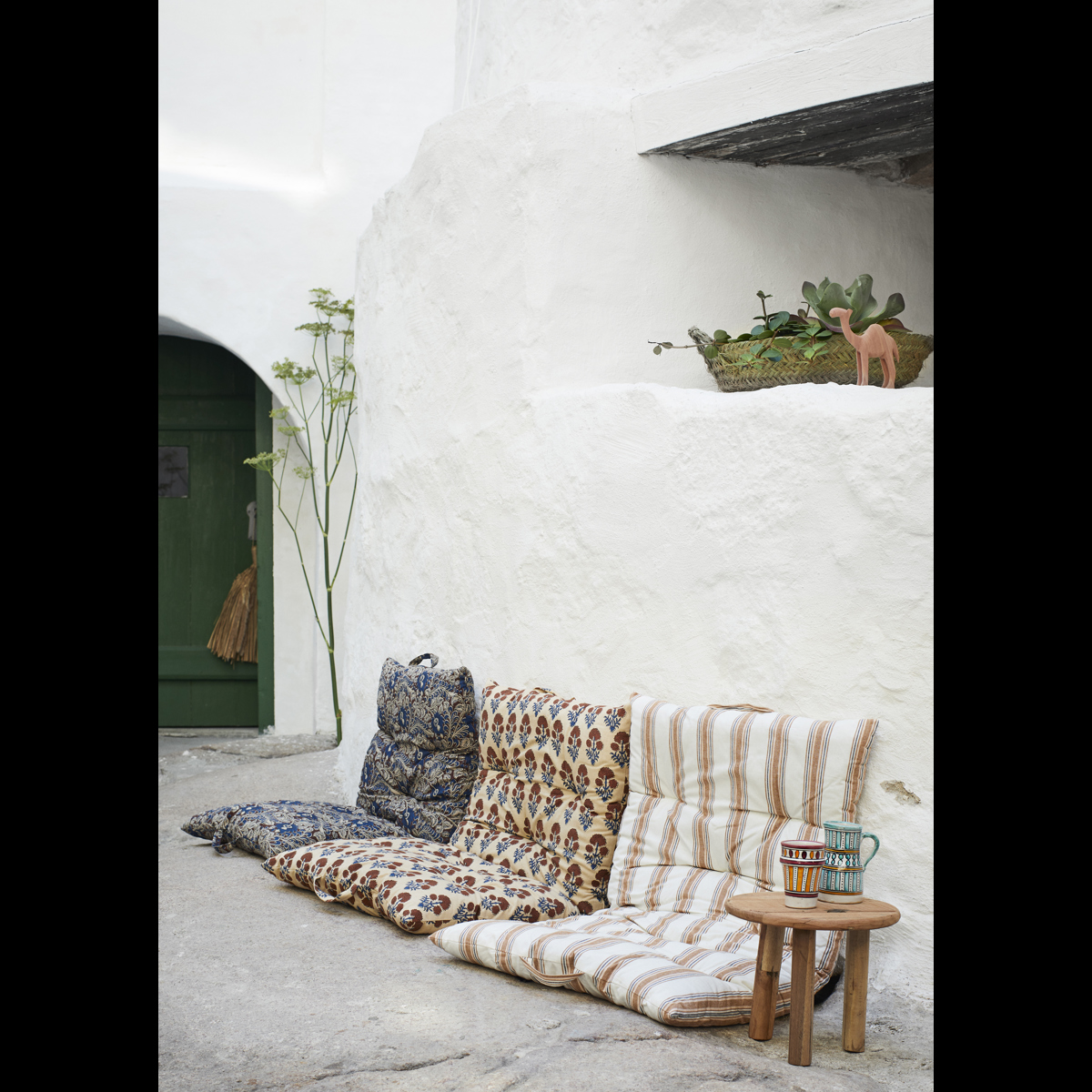 Seagrass wall deco