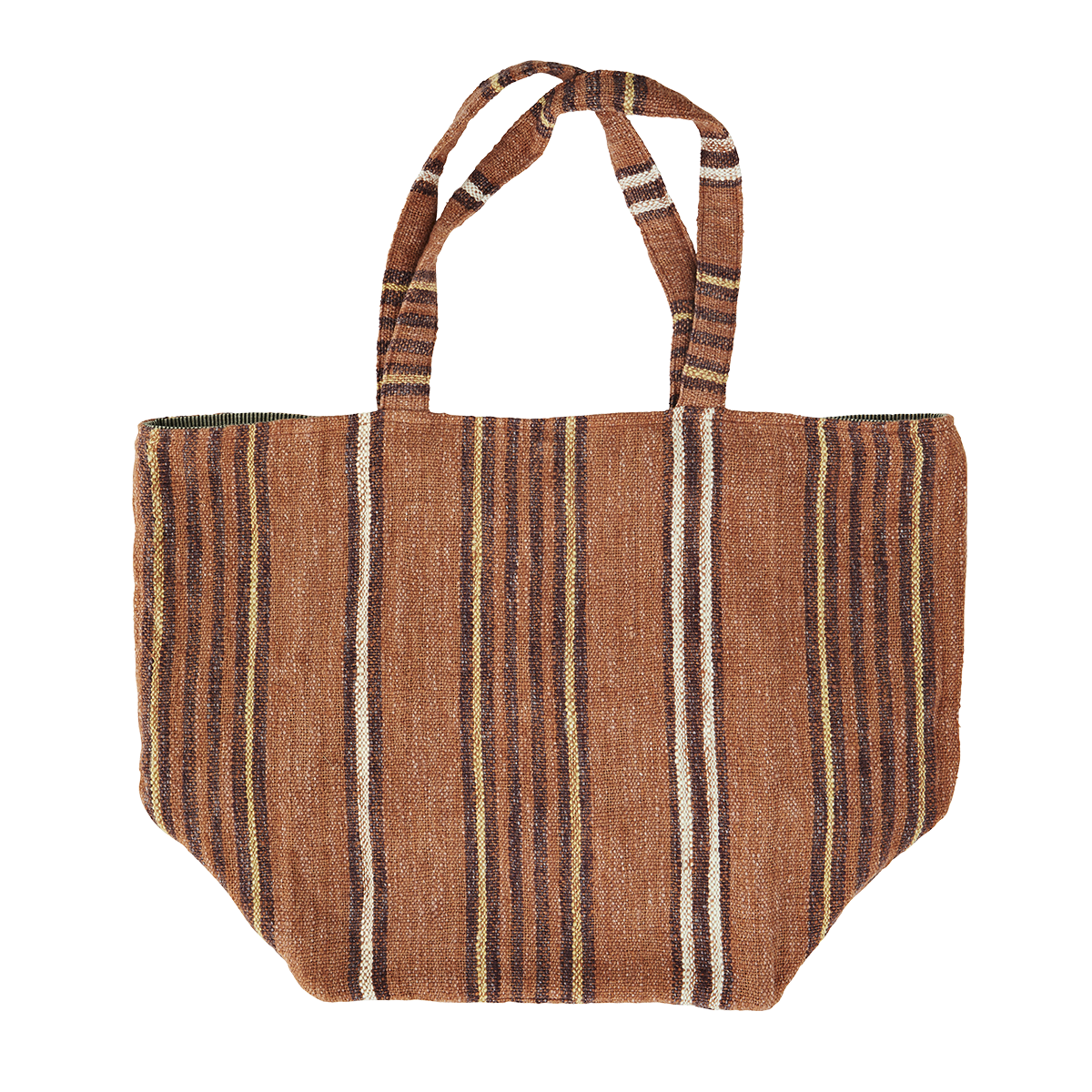 Striped bag