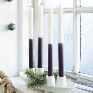 Hand painted paper mache ball