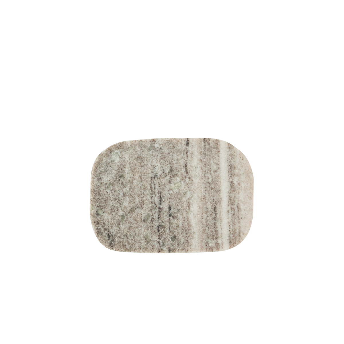 Oval marble soap dish