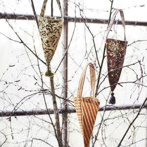 Printed christmas cone