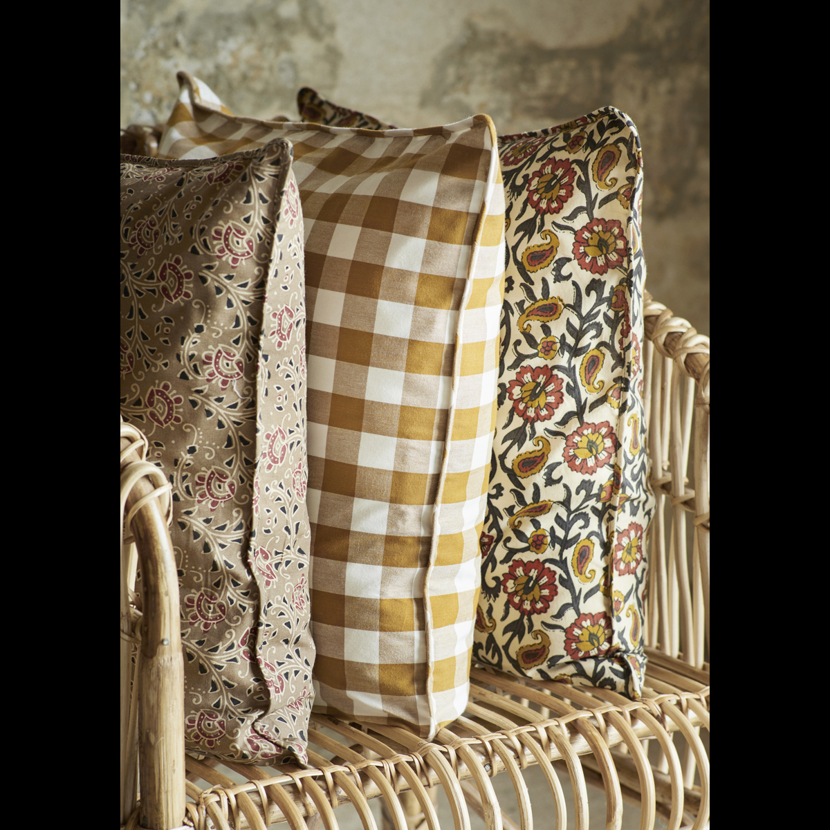 Printed cushion cover