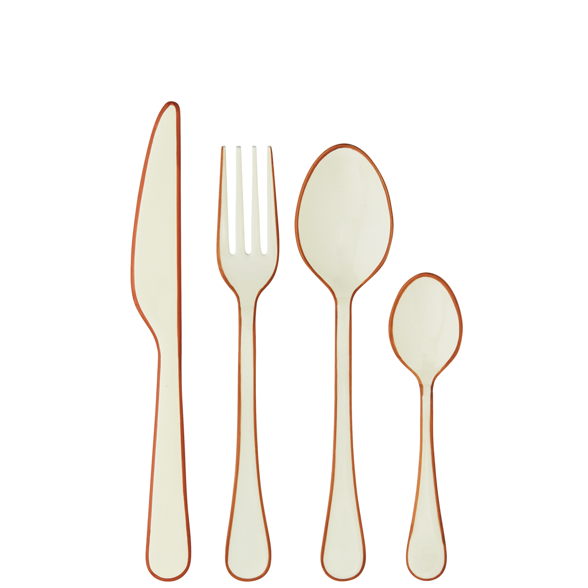 Enamel cutlery