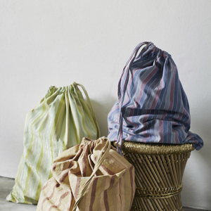 Pampas stools w/ gold