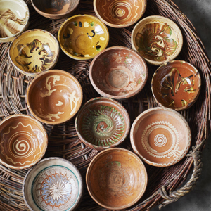 Willow tray w/ handles