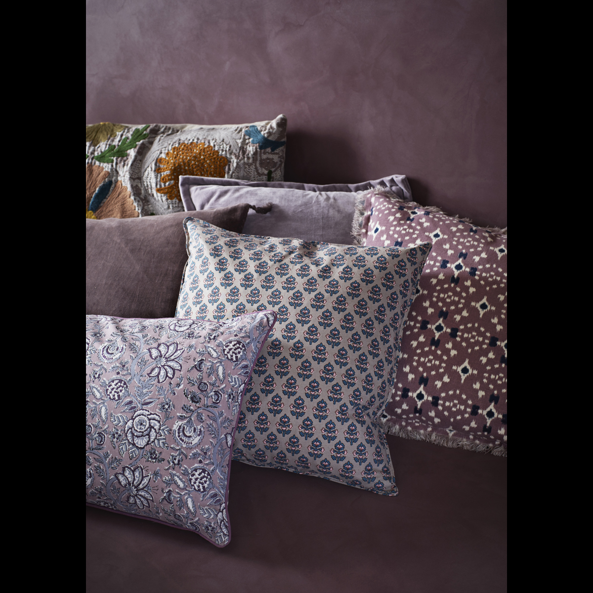 Printed cushion cover