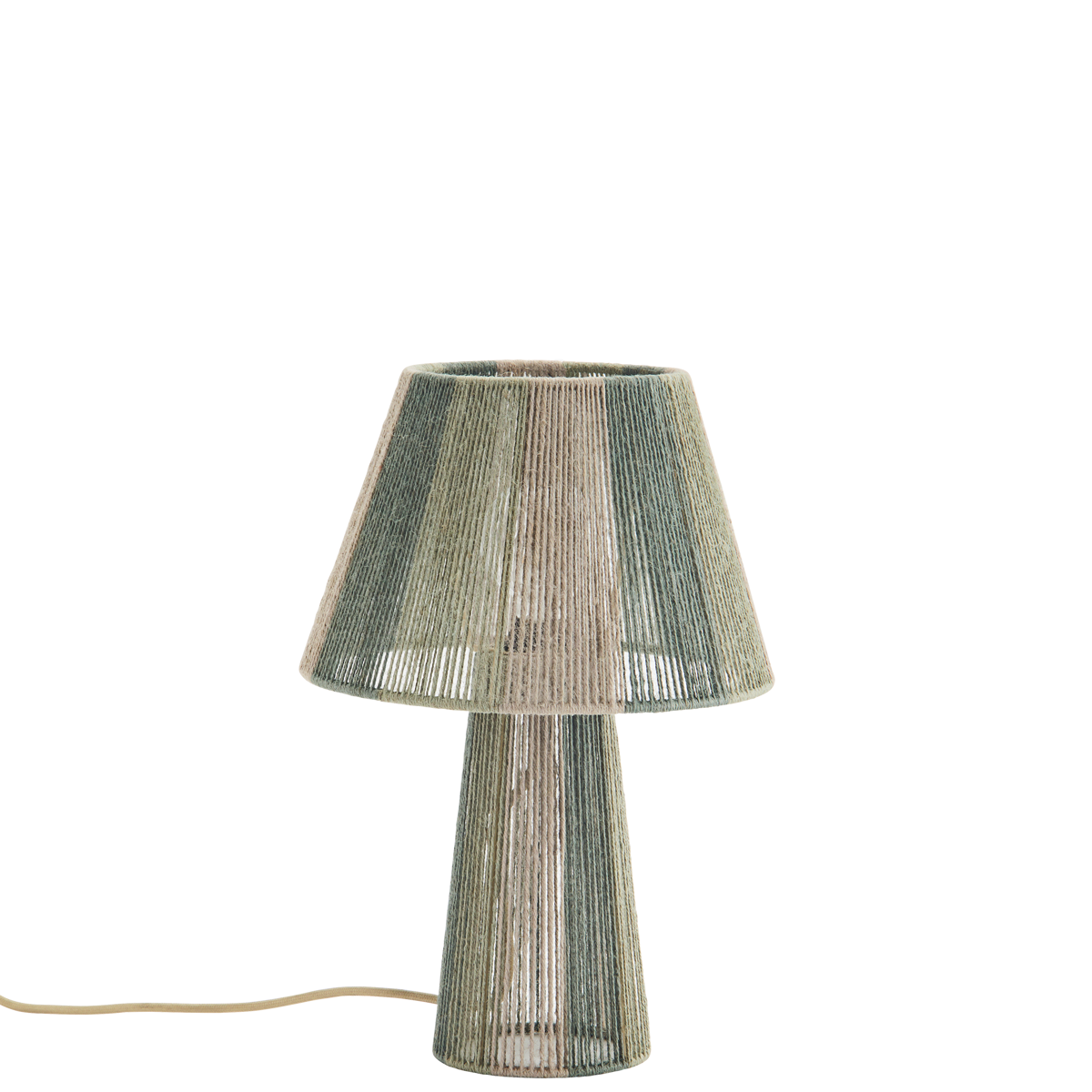 Jute table lamp