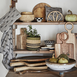 Stoneware serving bowl