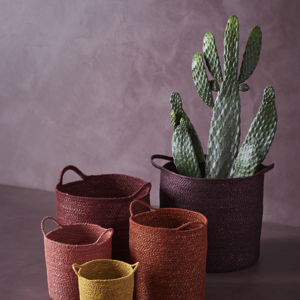 Seagrass baskets w/ handles