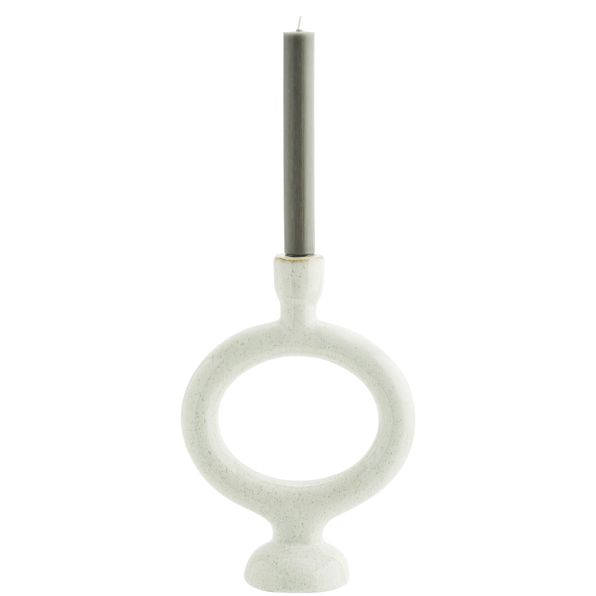 Stoneware candle holder