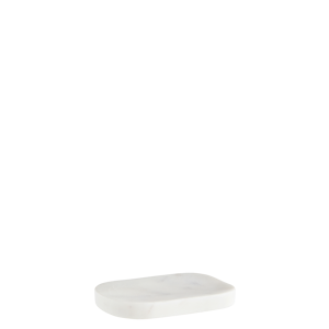 Oval marble soap dish