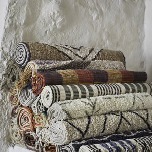 Tufted cotton bath mat