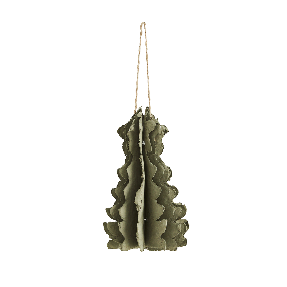 Hanging paper christmas tree